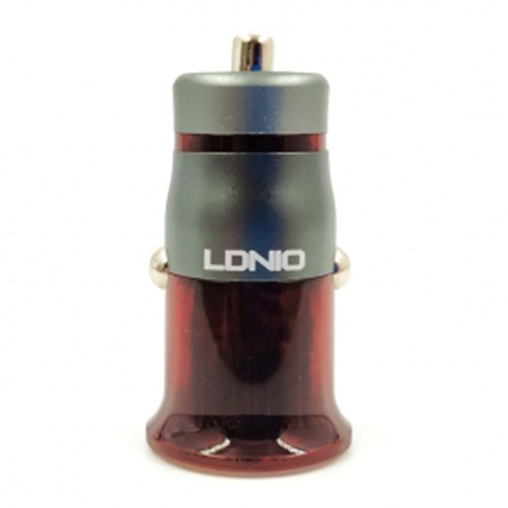 LDNIO C304 Q LIGHTING iPhone Uyumlu Araç Şarz Cihazı 3,6V/3A 18W