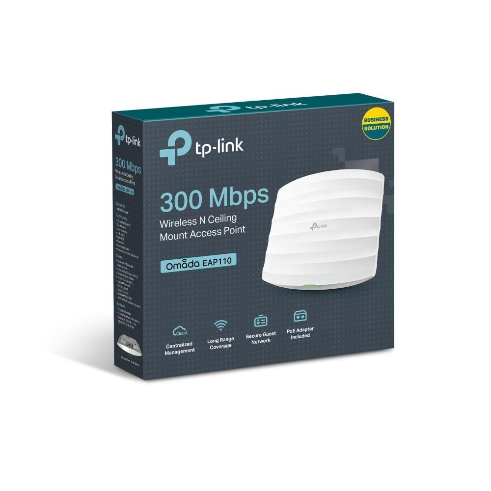 TP-Link EAP110 300 Mbps Tavan Access Point