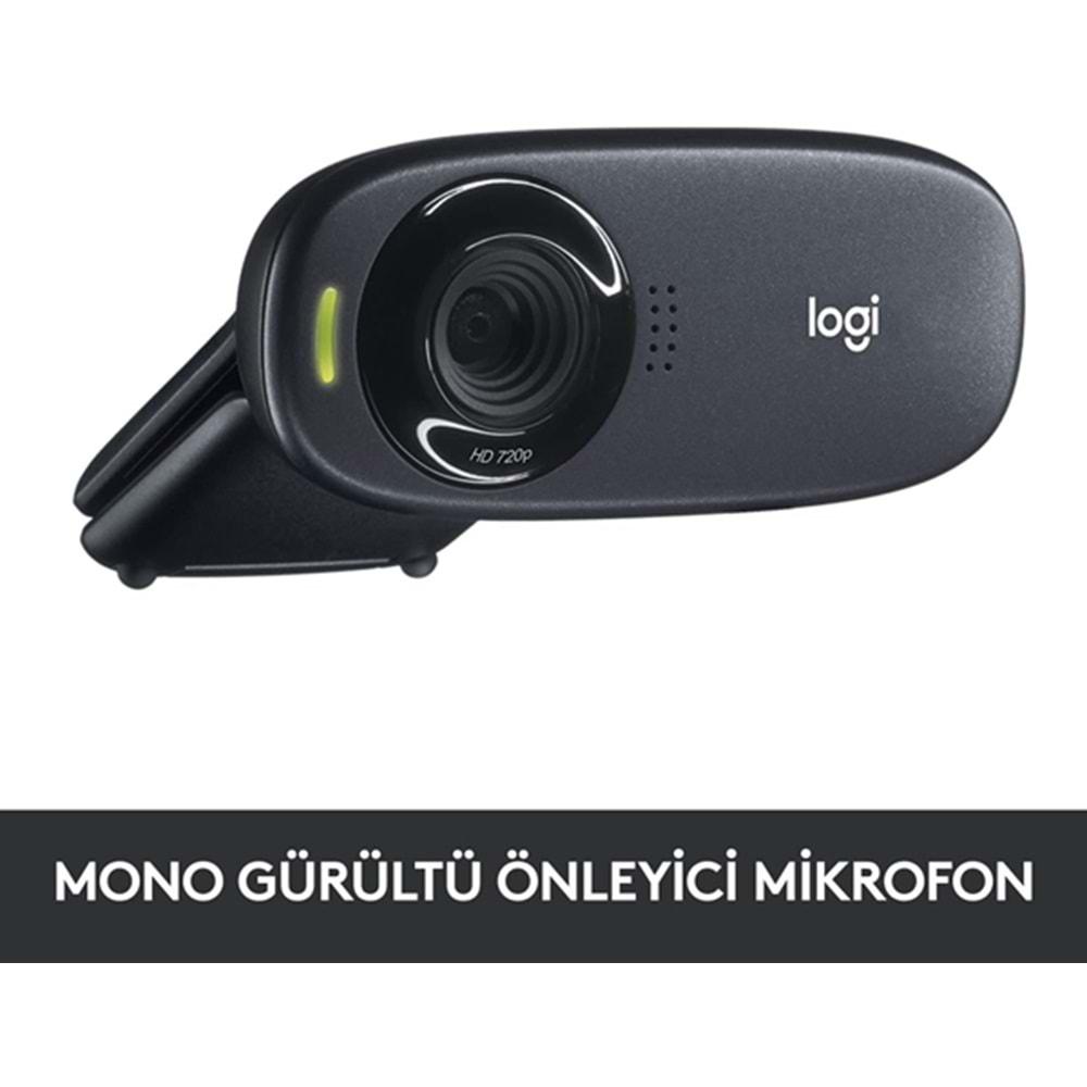 Logitech C310 Webcam HD Siyah 960-001065