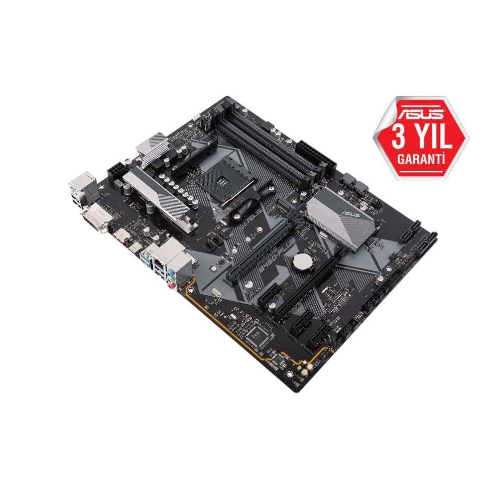 Asus PRIME B450-PLUS B450 DDR4 USB3.1 M.2 HDMI AM4 Anakart