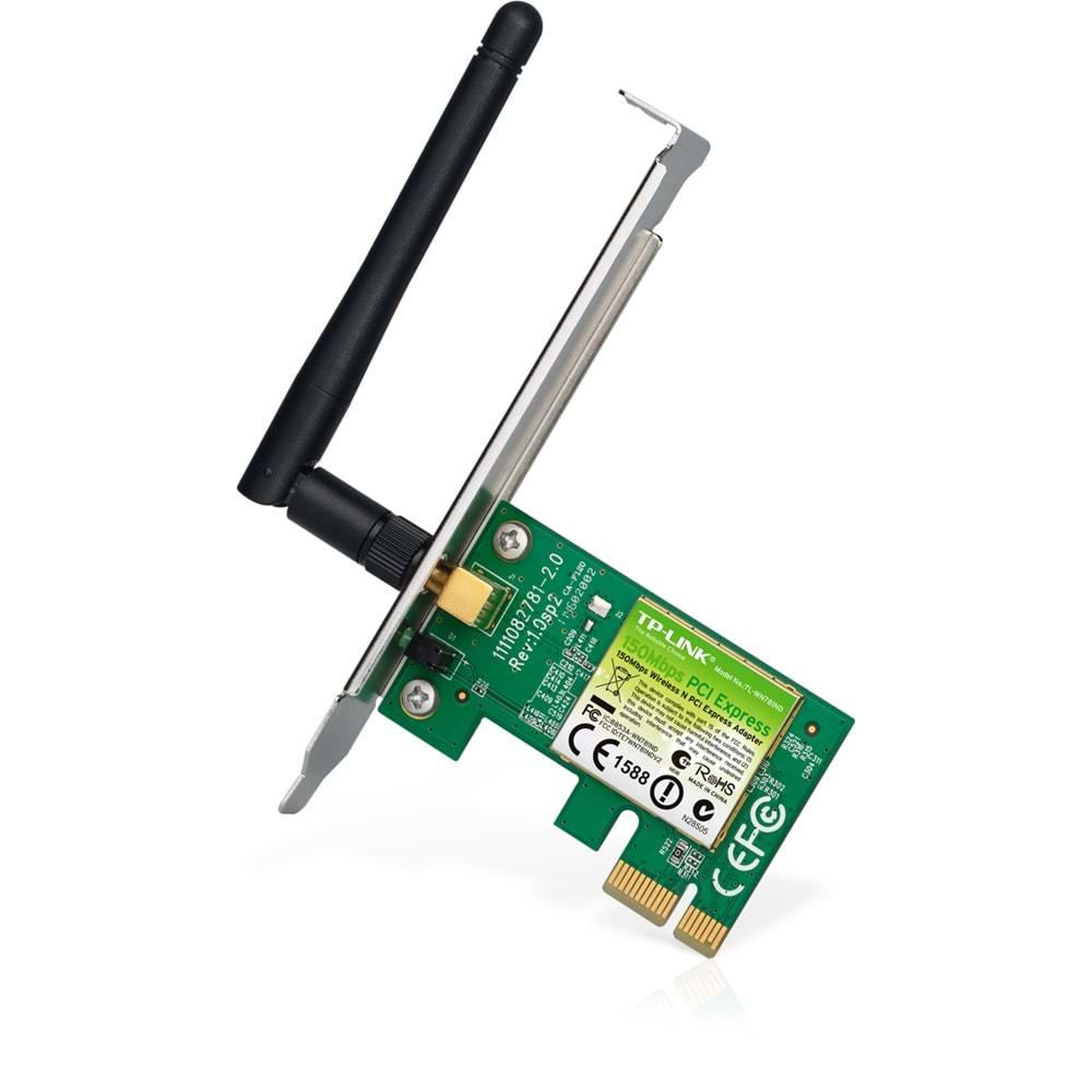 TP-Link TL-WN781ND, N150 Mbps Kablosuz PCI Express Adaptör