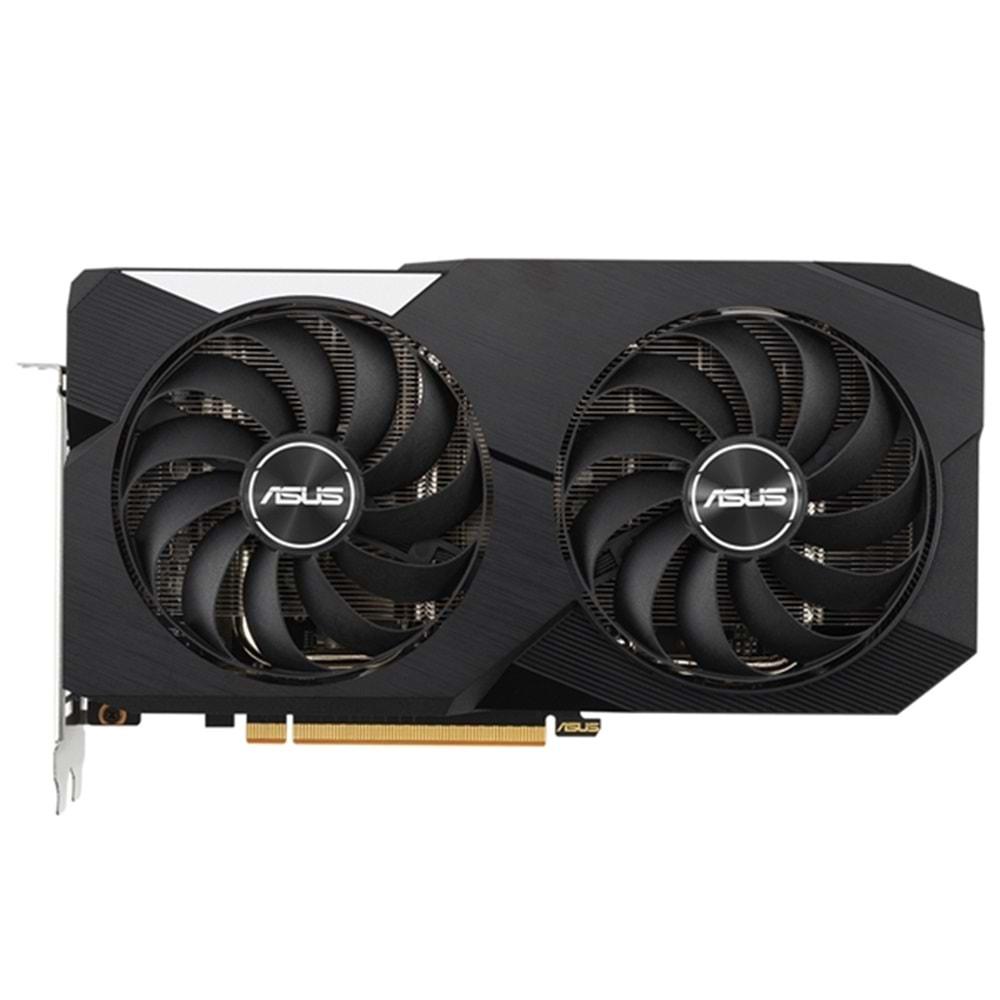 Asus Radeon RX 6600 DUAL-RX6600-8G 8GB GDDR5 128Bit 2491Mhz OC Hdmi 3XDP Ekran Kartı