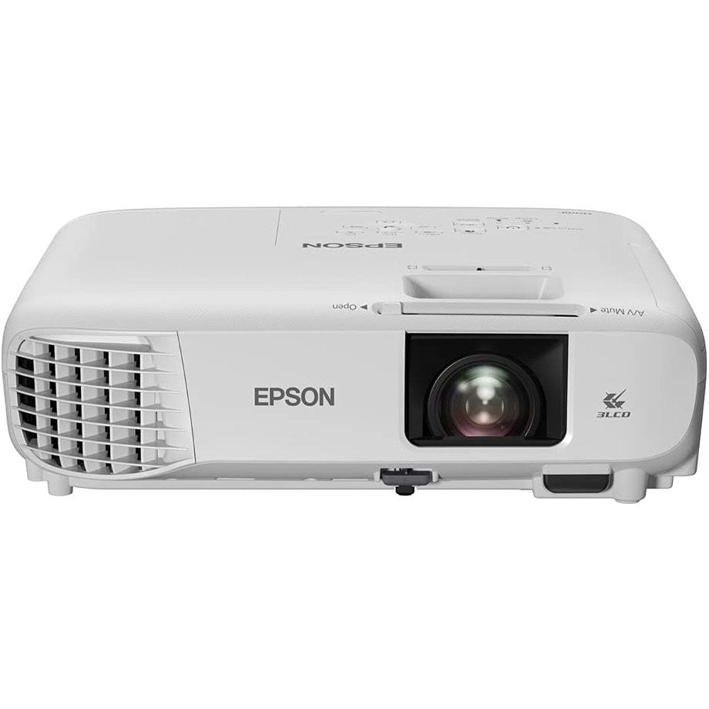 Epson EB-FH06 3LCD projektör (Full HD 1.920 x 1.080p, 3.500 lümen beyaz ve renk parlaklığı, kontrast oranı 16.000:1, isteğe bağlı Wi-Fi, HDMI)