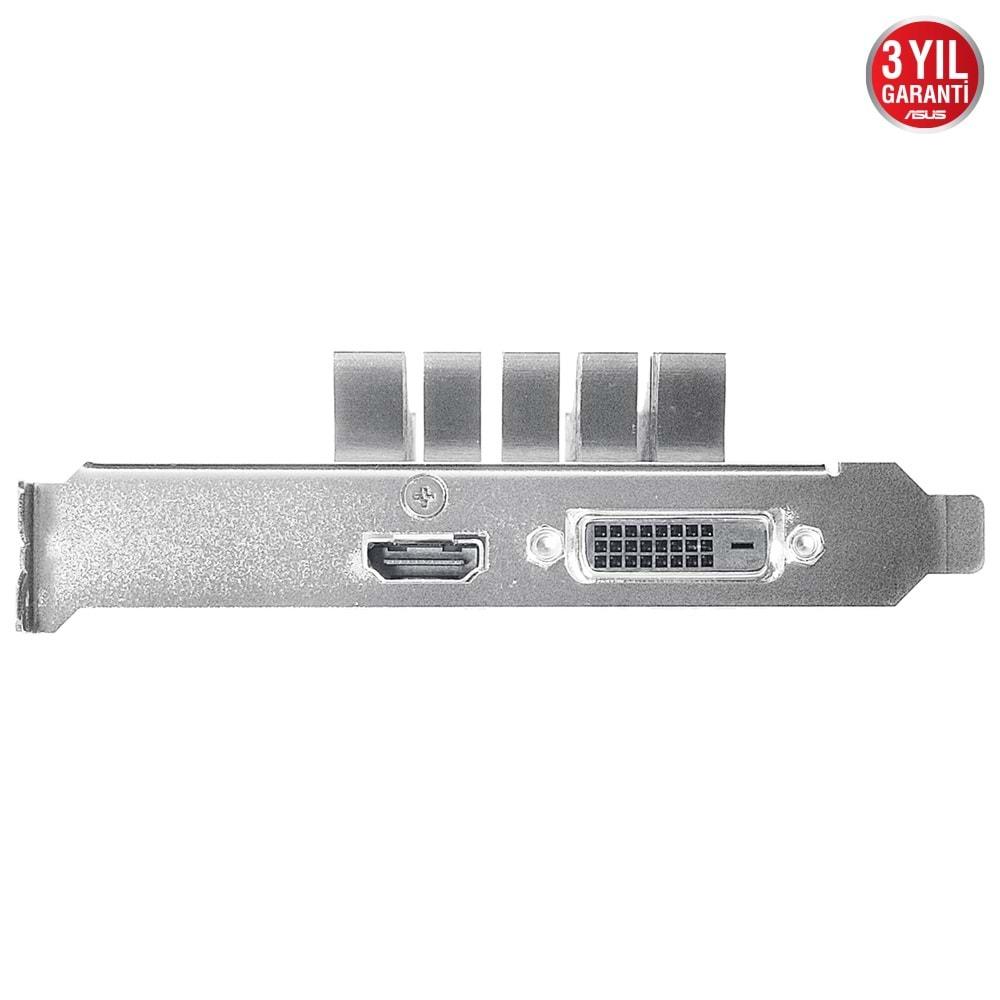 Asus GT1030-SL-2GD4-BRK 2GB 64Bit DDR4 HDMI/DVI PCI 3.0 Ekran Kartı