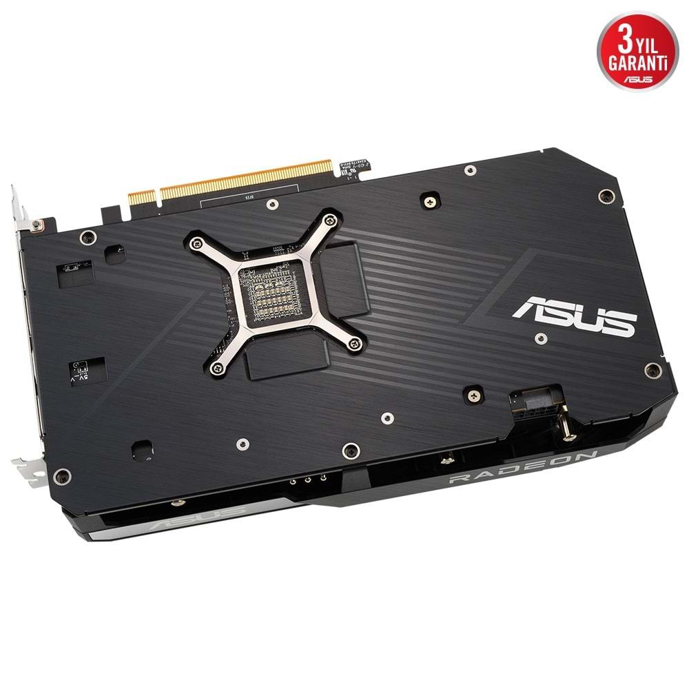 Asus DUAL-RX6650XT-O8G 8GB 128Bit GDDR6 DP/HDMI PCI 4.0 Ekran Kartı