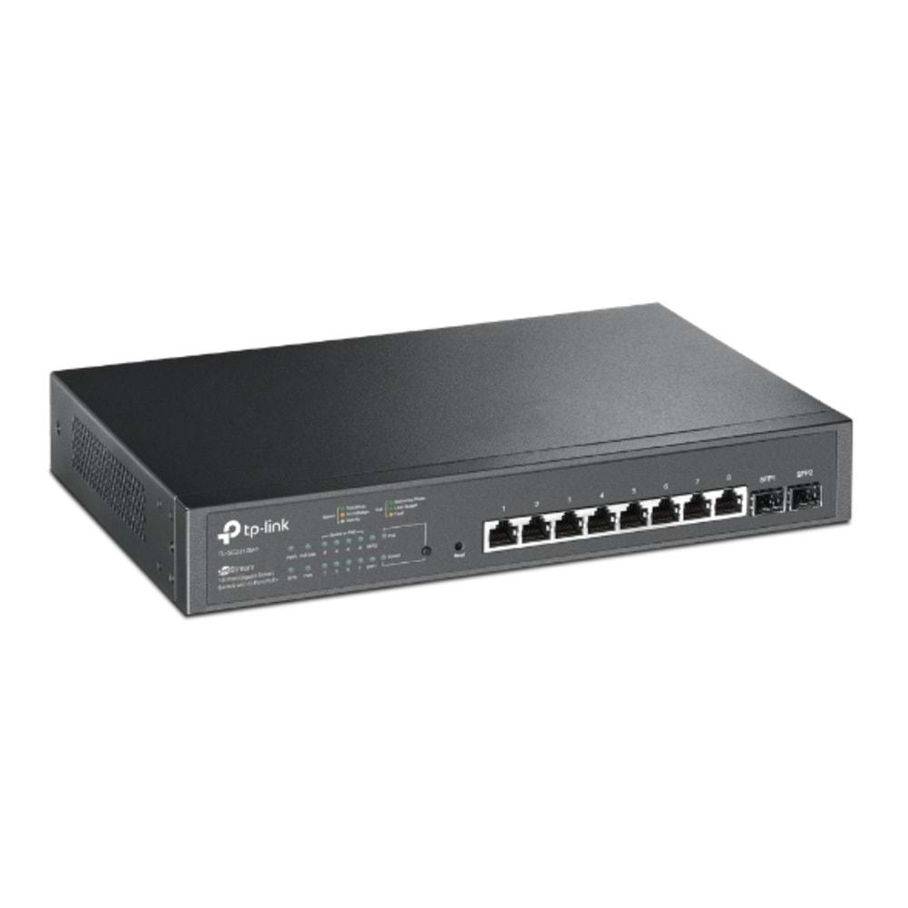 TP-Link TL-SG2210MP 10 Port Gigabit Yönetilebilir Poe Switch