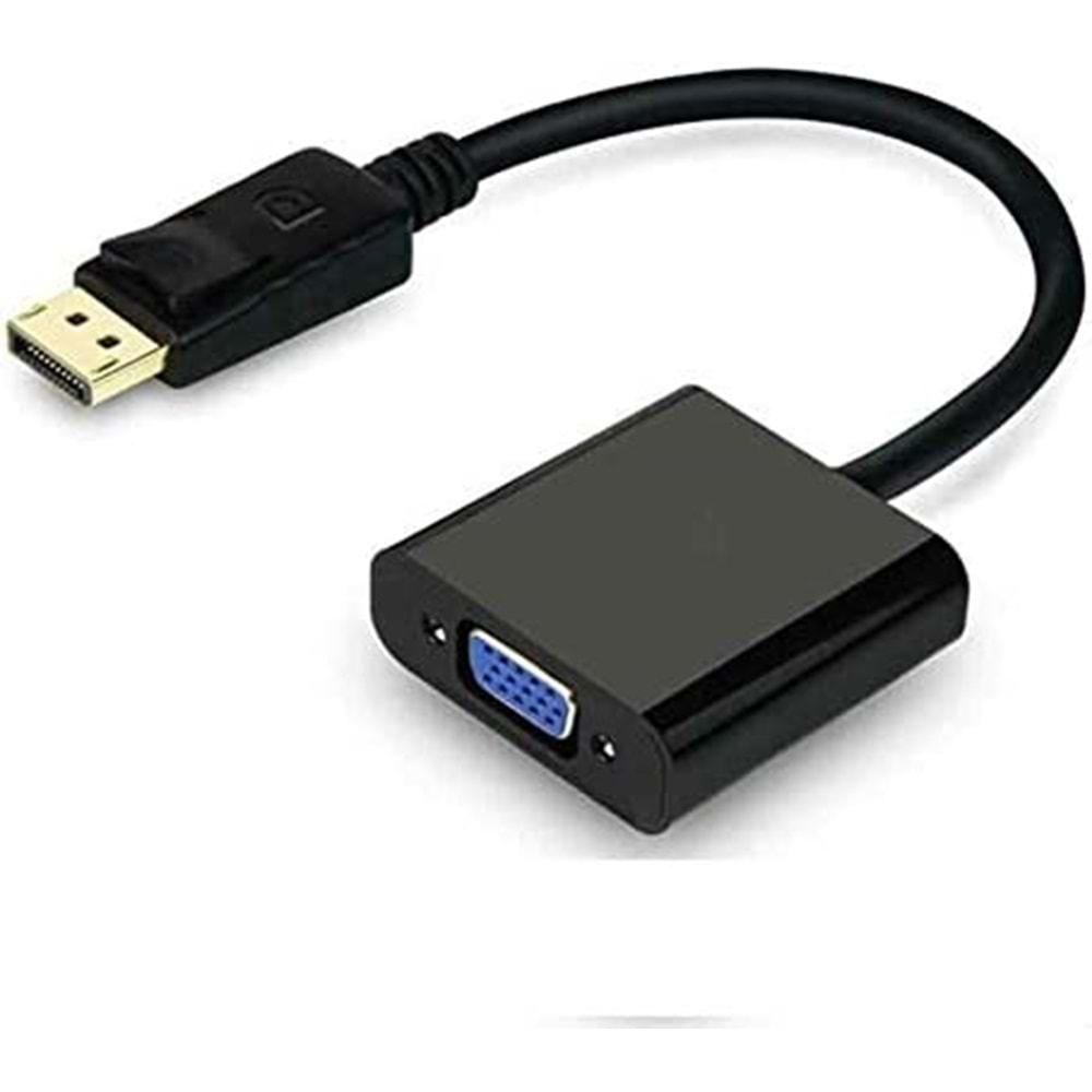 Displayport To Vga Çevirici Converter Dp To Vga Adaptör