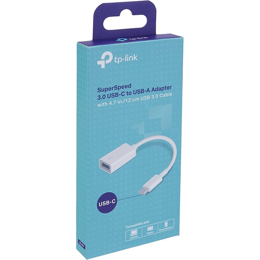 TP-Link UC400, Yüksek Hızda 3.0 USB-C - USB-A Adaptör