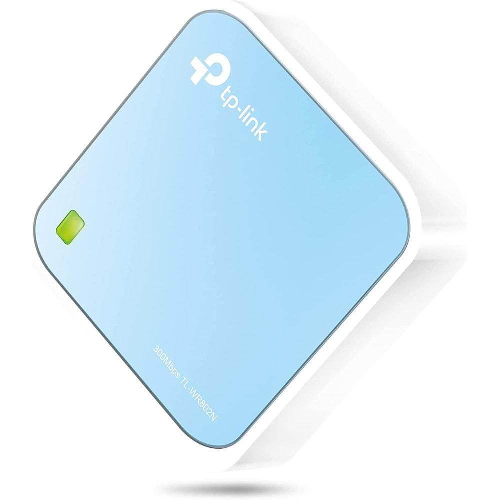 TP-Link TL-WR802N, N300 Mbps Kablosuz Taşınabilir Router