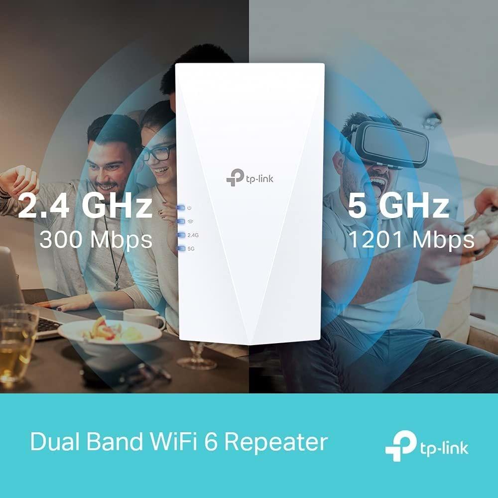 TP-Link RE500X, AX1500 Mbps OneMesh Wi-Fi 6 Menzil Genişletici