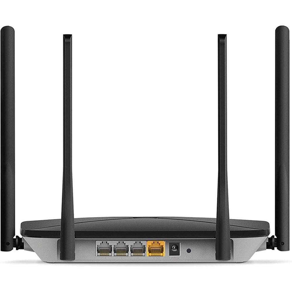 TP-Link Mercusys AC12G, AC1200 Mbps Gigabit Portlu Kablosuz Dual-Band Router