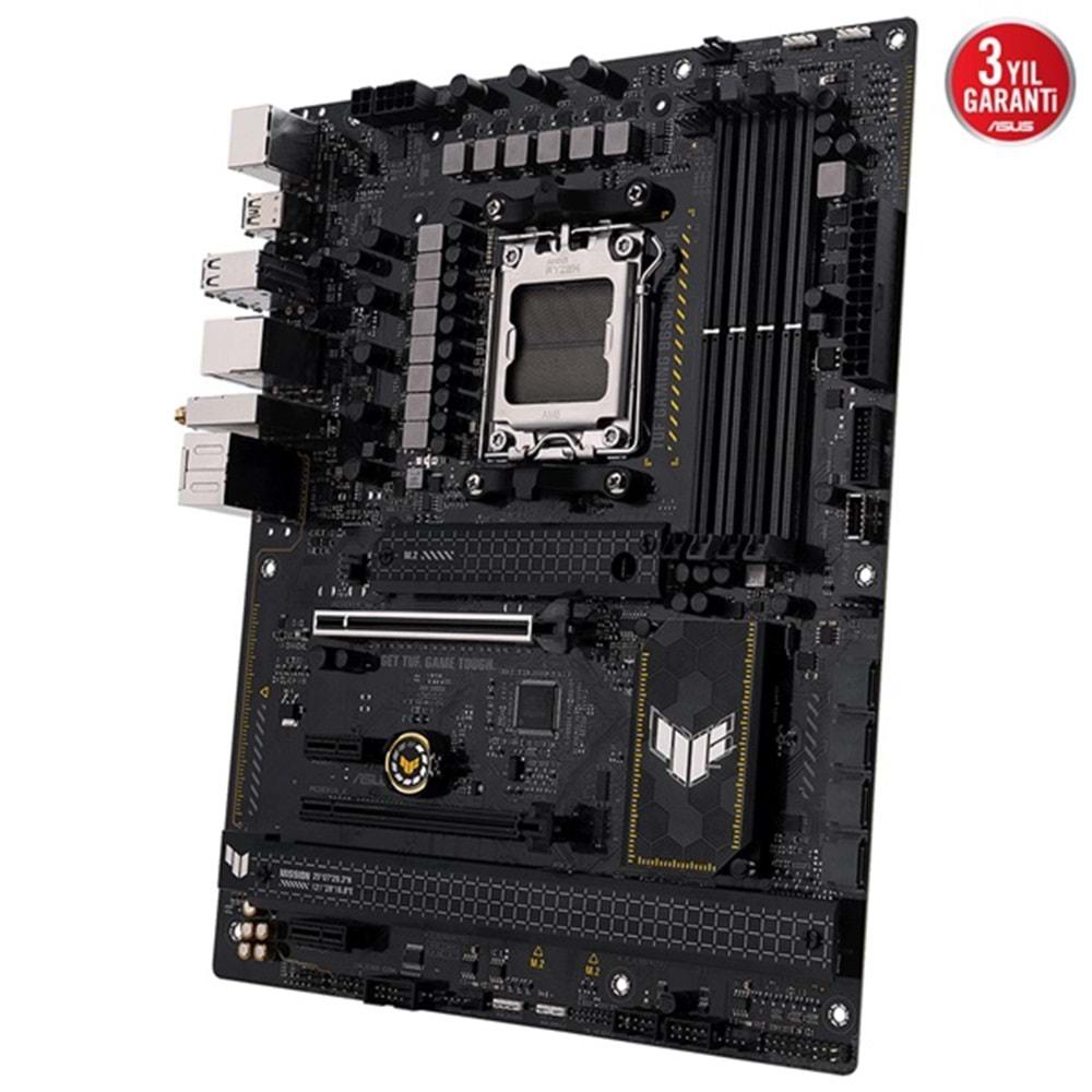 Asus TUF Gaming B650-Plus WIFI AMD B650 6400 MHz (OC) DDR5 Soket AM5 ATX Anakart