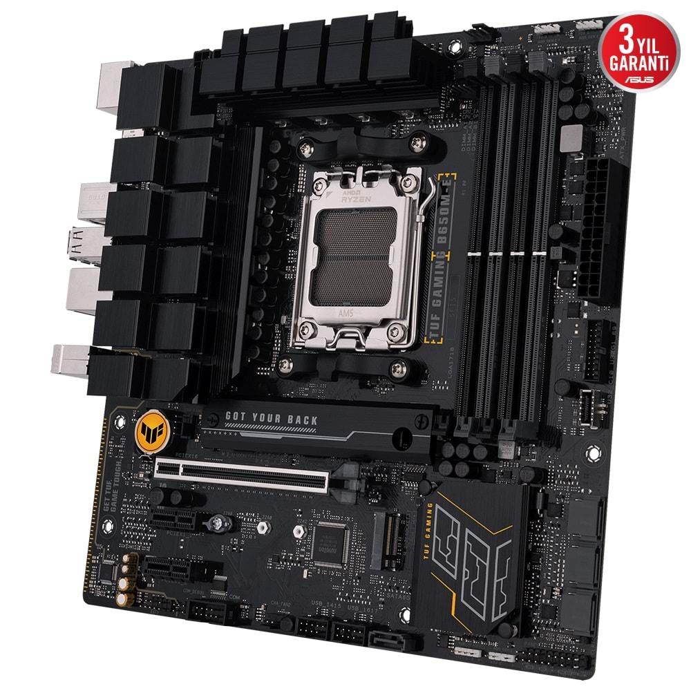 Asus TUF Gaming B650M-E AMD B650 DDR5 USB3.2 DP/HDMI PCI 4.0 AM5 Anakart