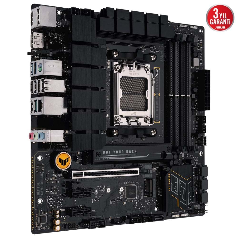 Asus TUF Gaming B650M-E AMD B650 DDR5 USB3.2 DP/HDMI PCI 4.0 AM5 Anakart