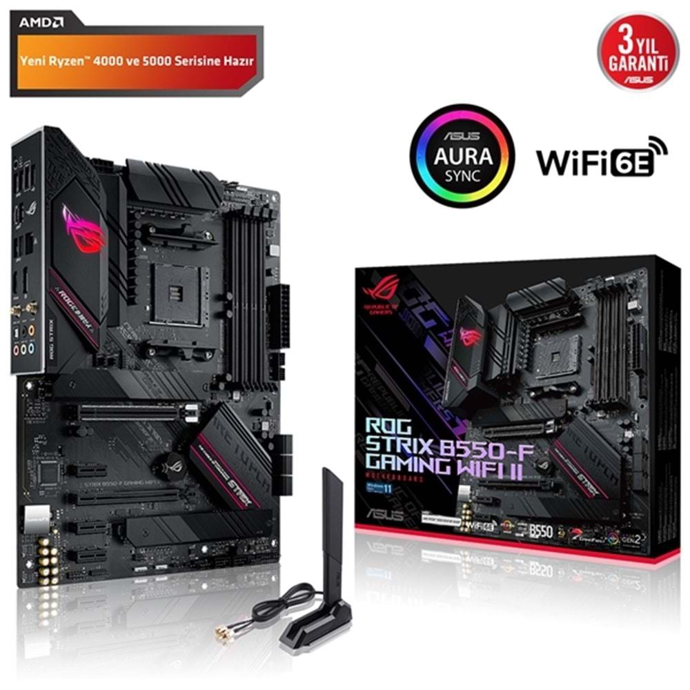 Asus ROG Strix B550-F Gaming WIFI II AMD B550 4600 MHz DDR4 Soket AM4 ATX Anakart