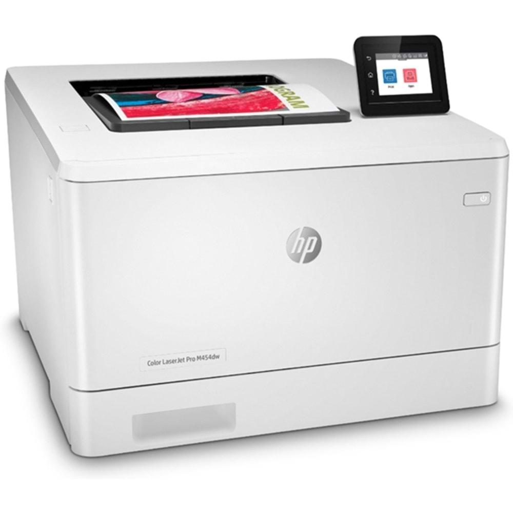 HP W1Y45A Color LaserJet Pro M454DW Renkli Lazer Yazıcı