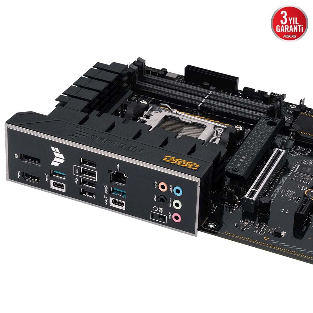 Asus TUF Gaming B650-Plus AMD B650 6400 MHz (OC) DDR5 Soket AM5 ATX Anakart
