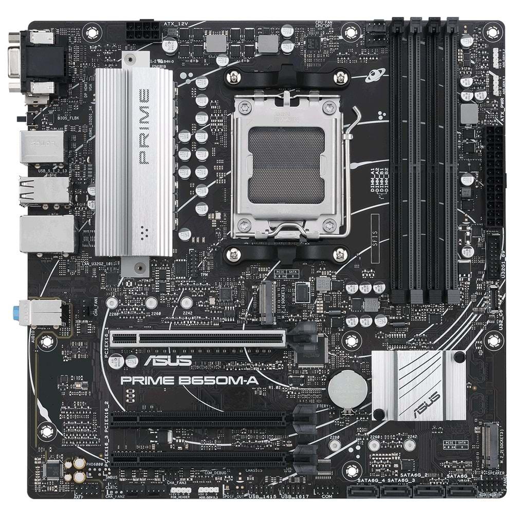 Asus Prime B650M-A AMD B650 5600 MHz (OC) DDR5 Soket AM5 mATX Anakart