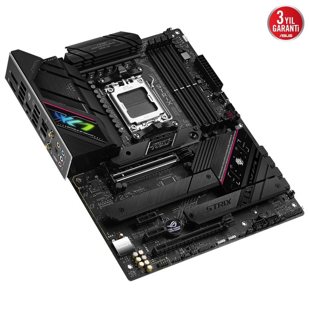 Asus ROG Strix B650E-F Gaming WIFI AMD B650 6400 MHz (OC) DDR5 Soket AM5 ATX Anakart