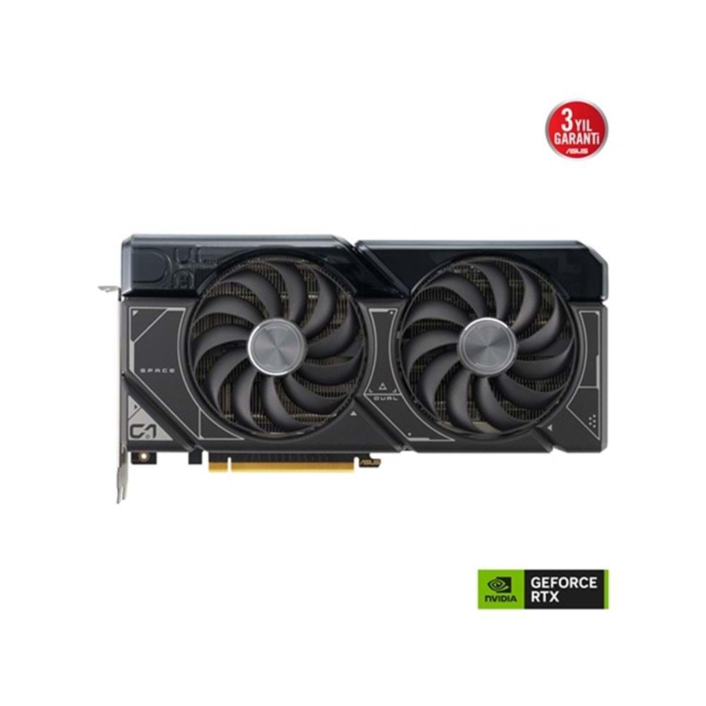 Asus NVIDIA GeForce RTX 4070 Super Dual OC DUAL-RTX4070S-O12G 12 GB GDDR6X 192 Bit Ekran Kartı