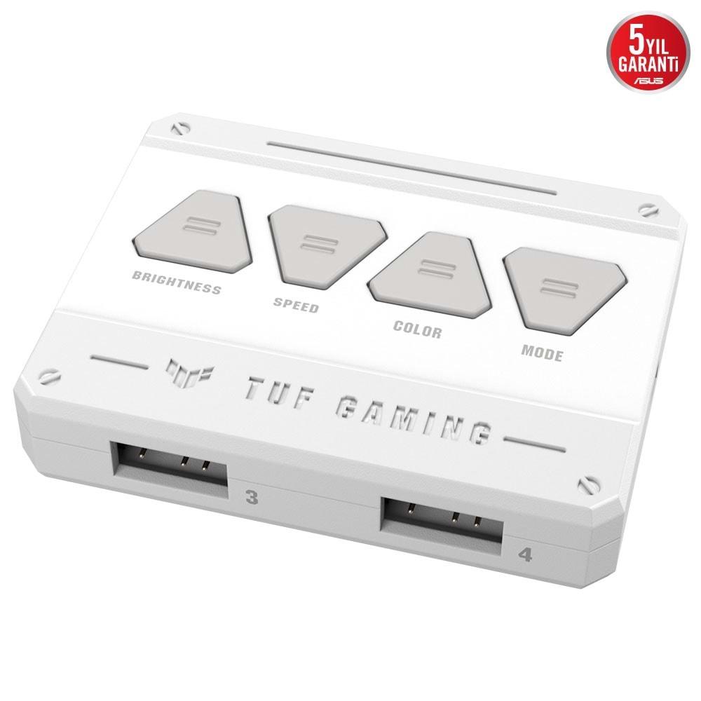 Asus TUF Gaming TF120 ARGB 3IN1 Soğutucu Kasa Radyatör Fanı Adreslenebilir ARGB120MM Beyaz