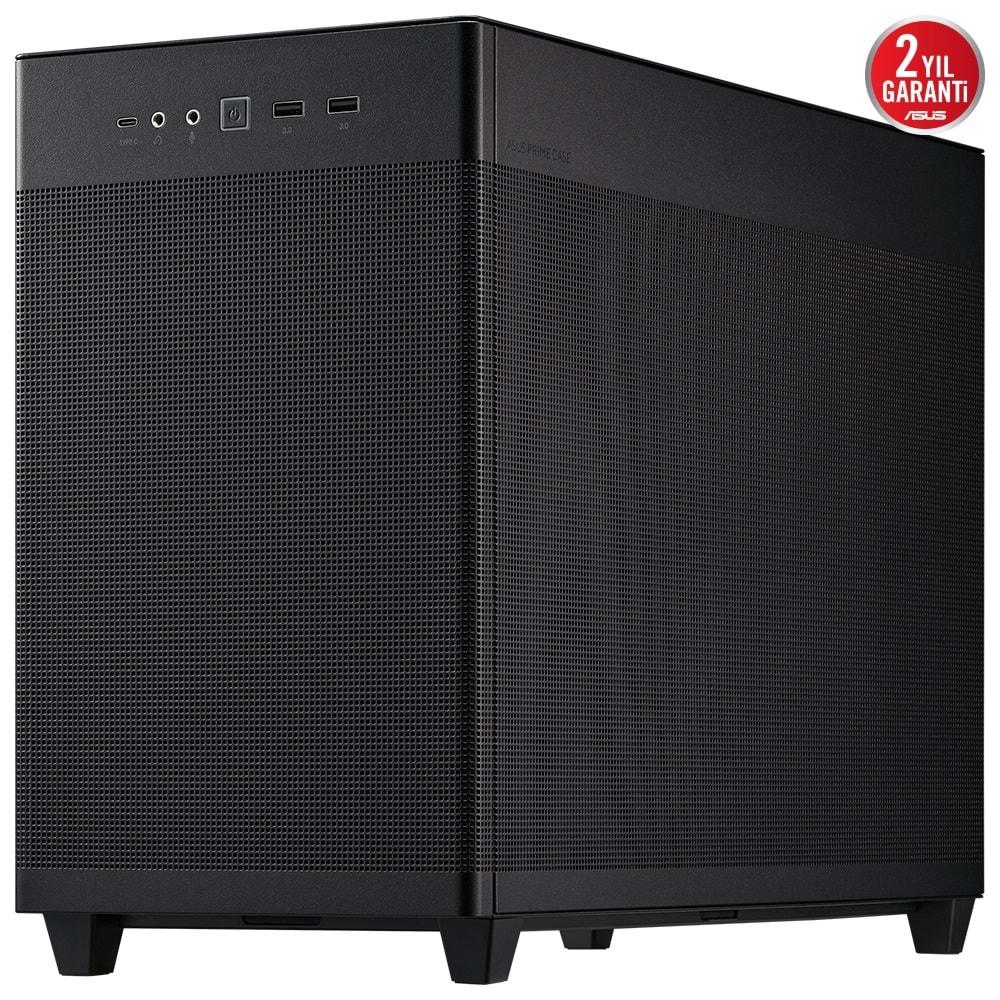 Asus PRIME AP201 Micro ATX Bilgisayar Kasası Siyah