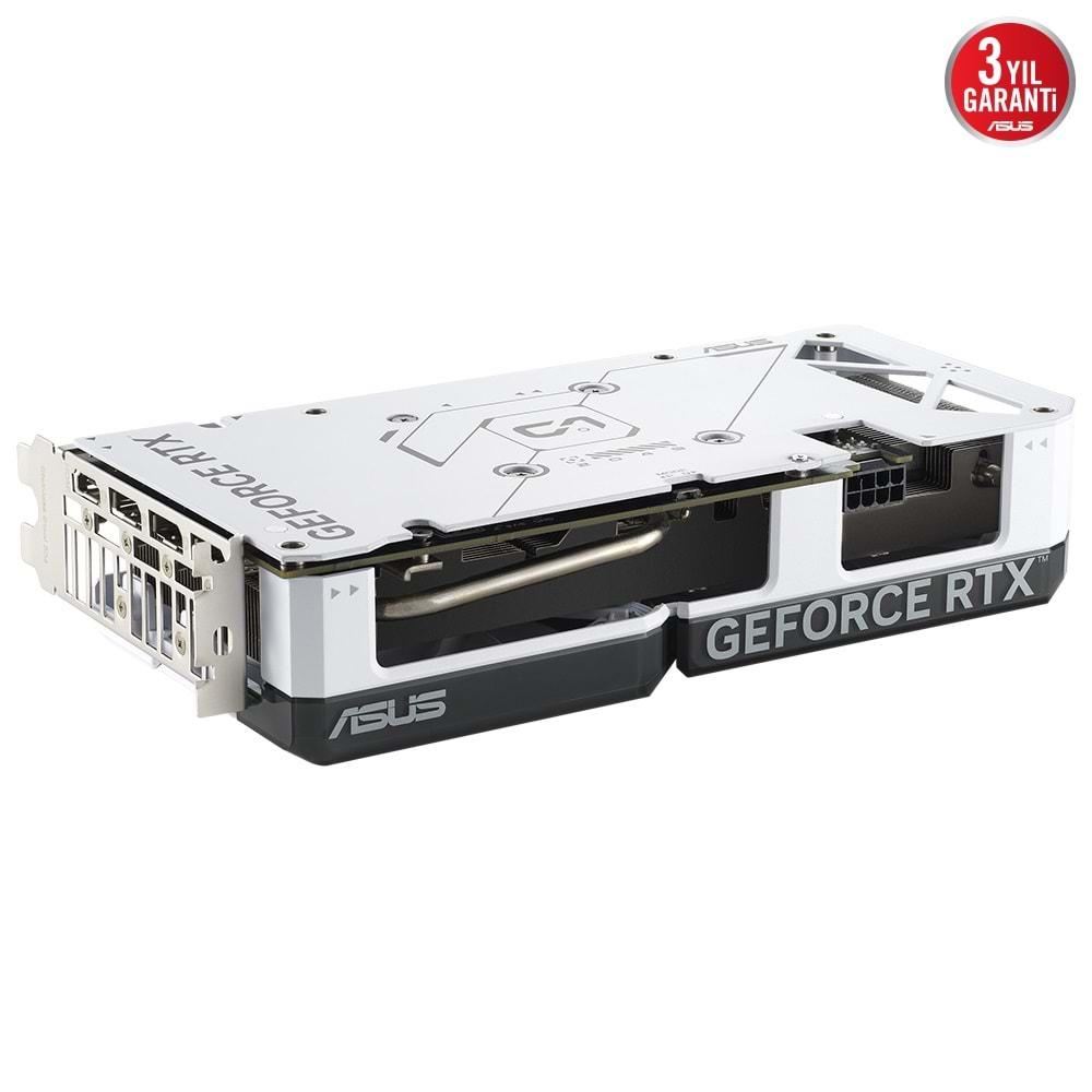 Asus NVIDIA GeForce RTX 4060 Dual OC White DUAL-RTX4060-O8G-WHITE 8 GB GDDR6 128 Bit Ekran Kartı