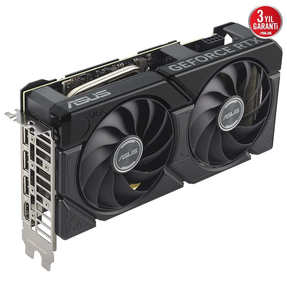 Asus NVIDIA GeForce RTX 4070 Dual Evo OC DUAL-RTX4070-O12G-EVO 12 GB GDDR6X 192 Bit Ekran Kartı