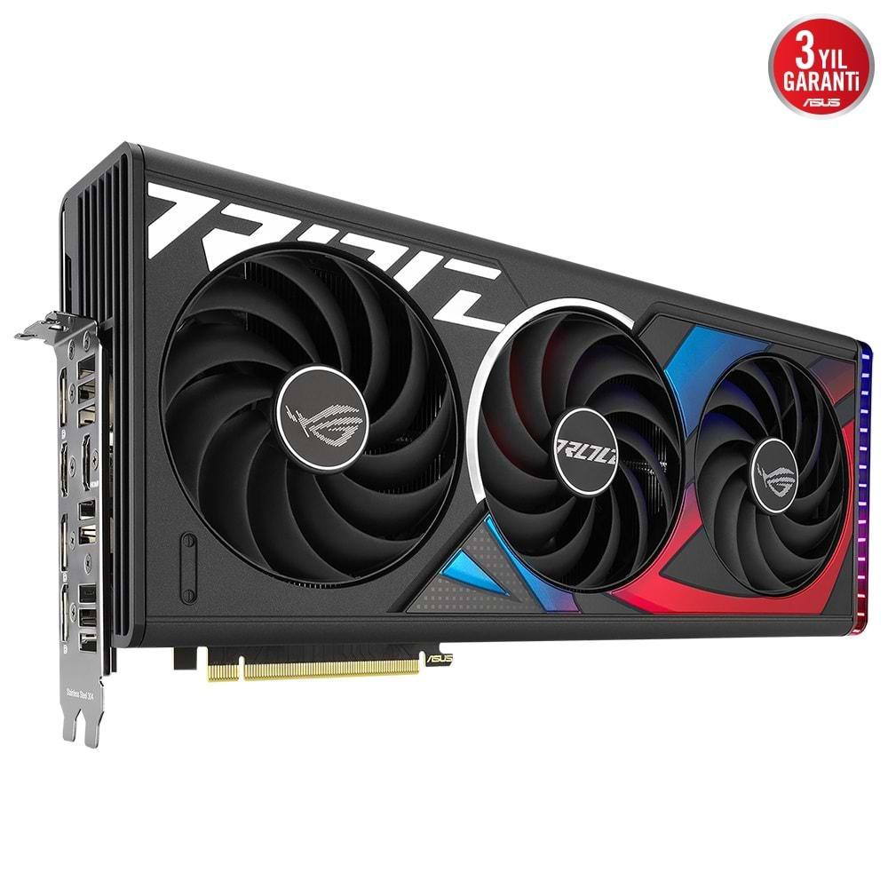 Asus NVIDIA GeForce RTX 4070 Ti Super ROG-STRIX-RTX4070TIS-O16G-GAMING 16 GB GDDR6X 256 Bit Ekran Kartı