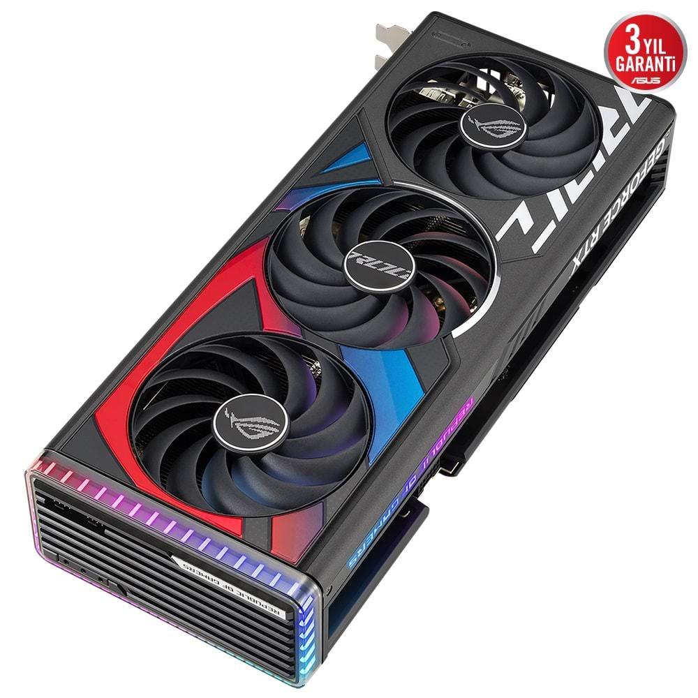 Asus NVIDIA GeForce RTX 4070 Ti Super ROG-STRIX-RTX4070TIS-O16G-GAMING 16 GB GDDR6X 256 Bit Ekran Kartı