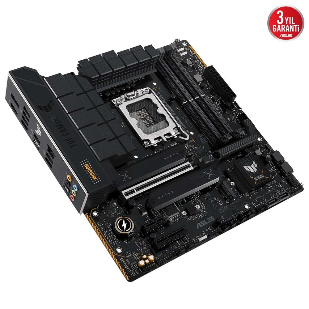 Asus Tuf Gaming B760M-Plus II Intel B760 7200 MHz (OC) DDR5 LGA1700 ATX Anakart