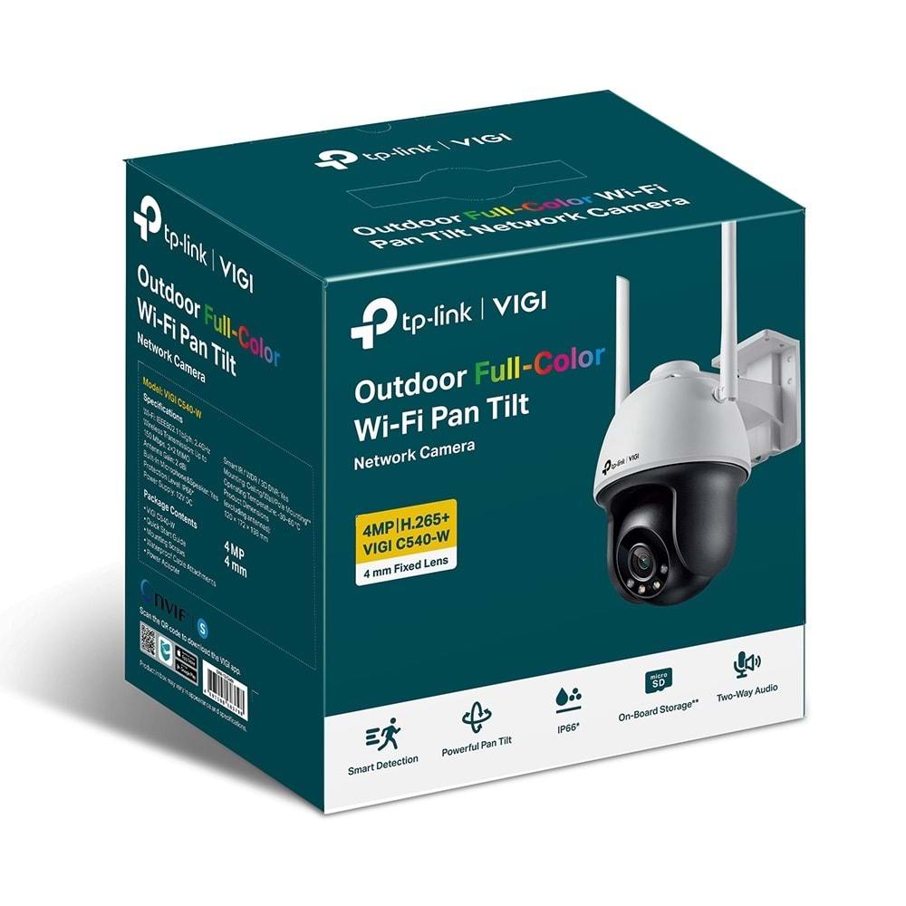 TP-Link VIGI C540-W 4mm 4MP Full-Color PT IP Wi-Fi Kamera (1/3