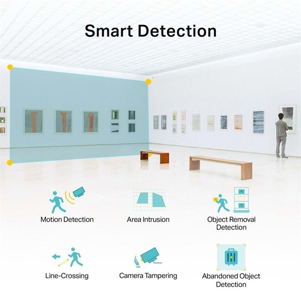 TP-Link VIGI C230I Mini 2.8mm 3MP IR Mini Dome IP Kamera (1/2.8