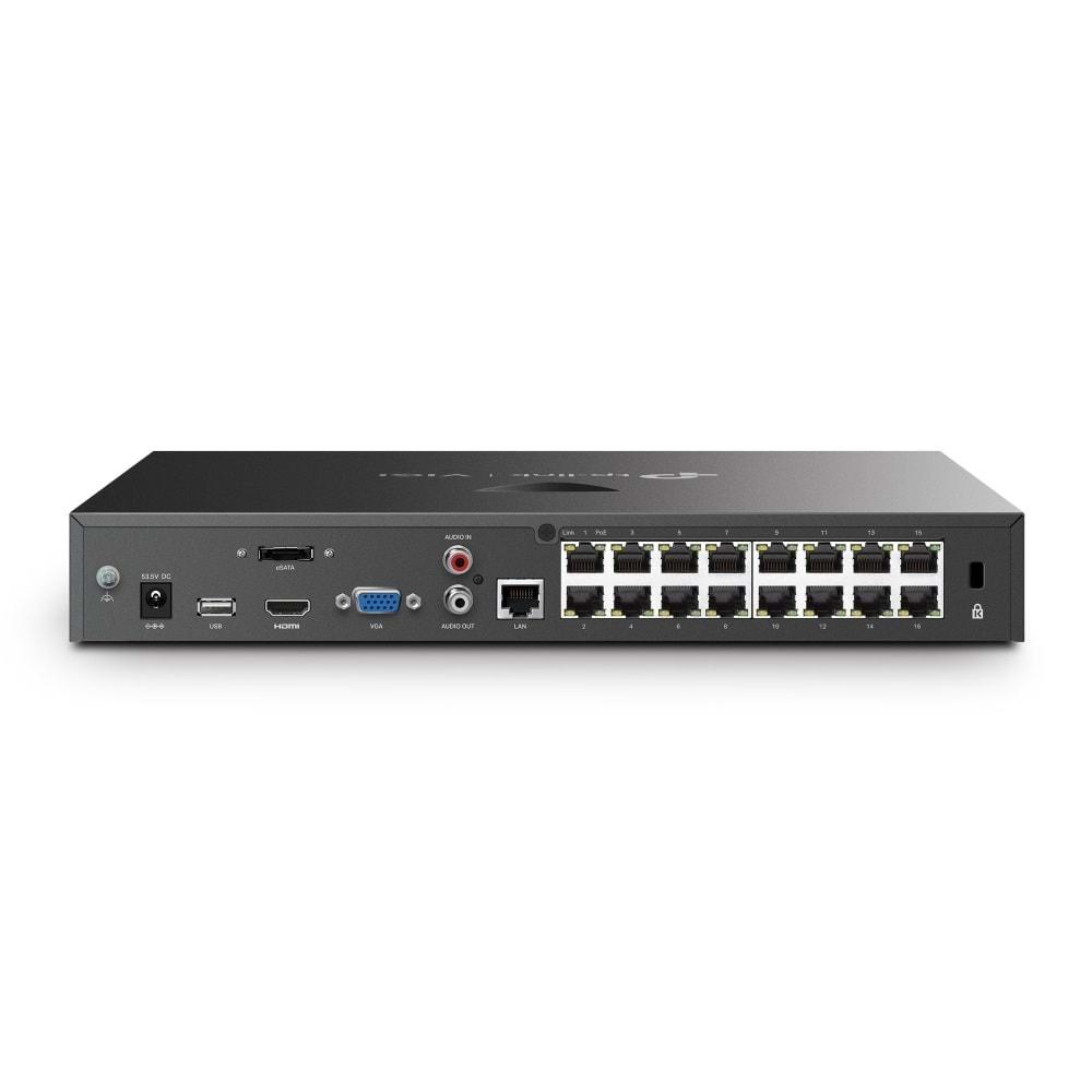 TP-Link VIGI NVR2016H-16P 16 Kanal ONVIF NVR Kayıt Cihazı H.265+4K PoE 90W