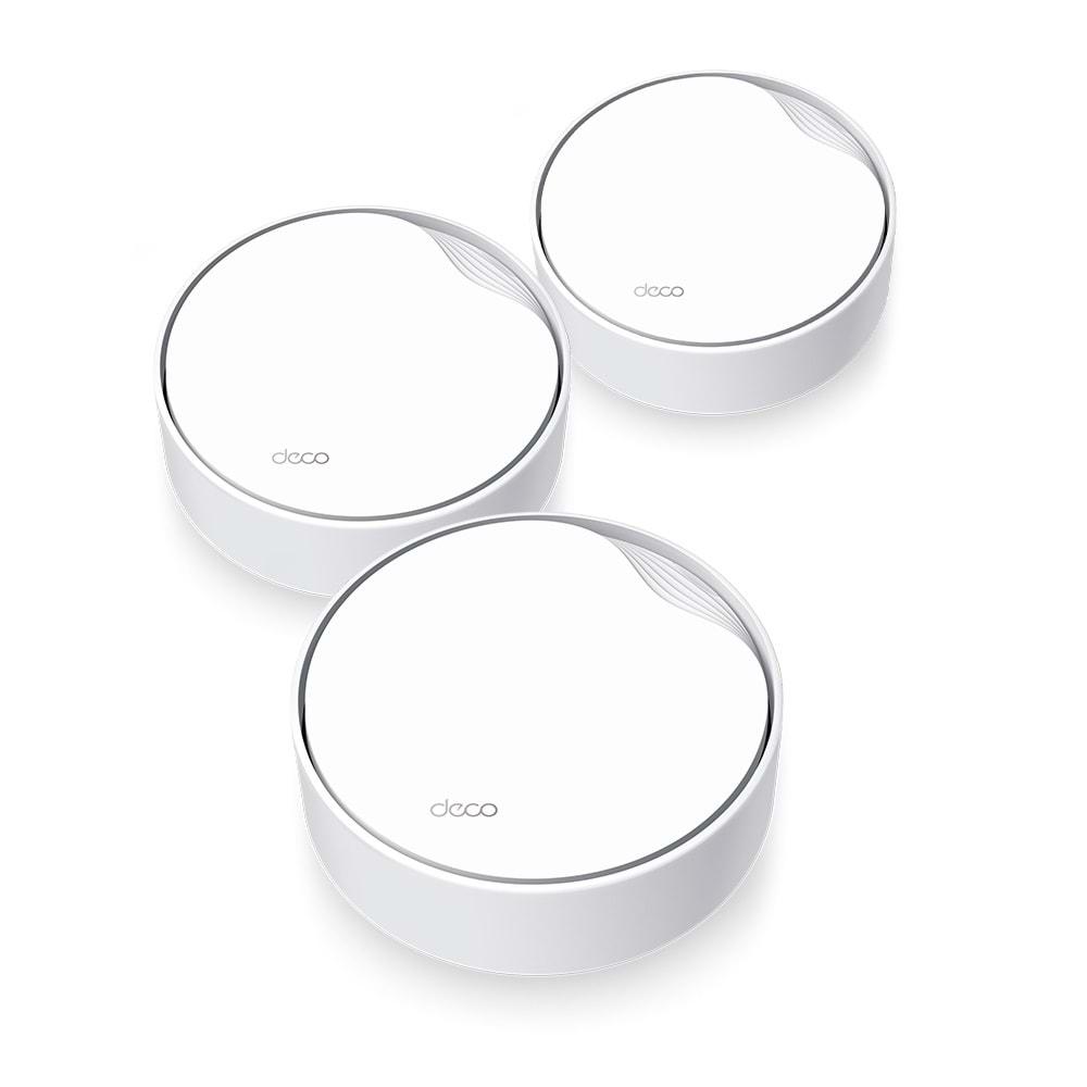 TP-Link Deco X50-POE 3 Pack AX3000 Poe Destekli Tüm Ev Mesh Wi-Fi 6 Sistemi