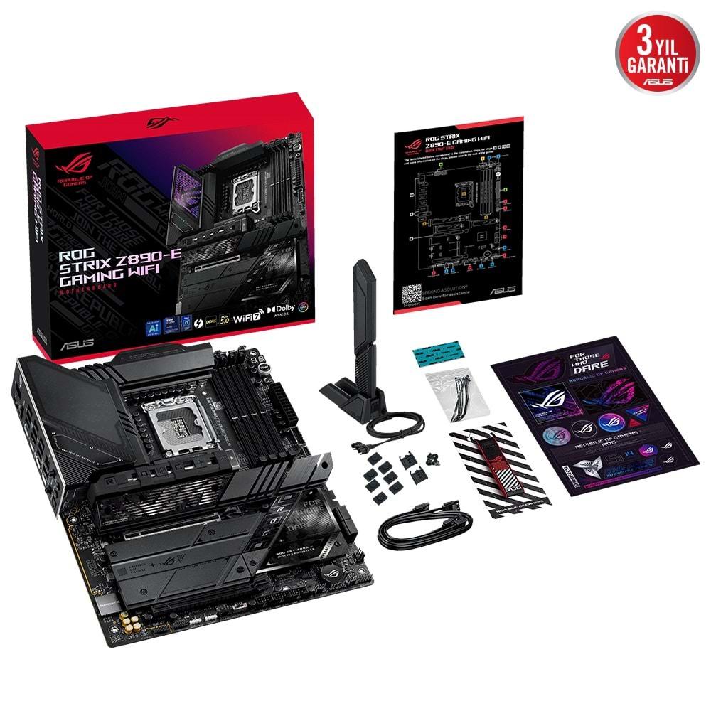 Asus Rog Strix Z890-E Gaming Wifi DDR5 Intel LGA1851 Anakart