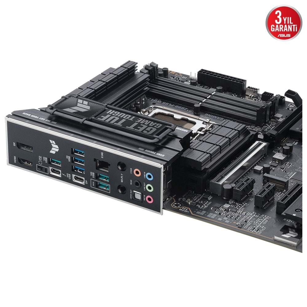 Asus TUF GAMING Z890-PLUS Wi-Fi DDR5 Intel LGA1851 Anakart