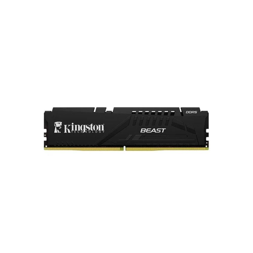 Kingston 32GB 6000MHz DDR5 CL30 DIMM Beast Black EXPO KF560C30BBE-32TR Masaüstü RAM