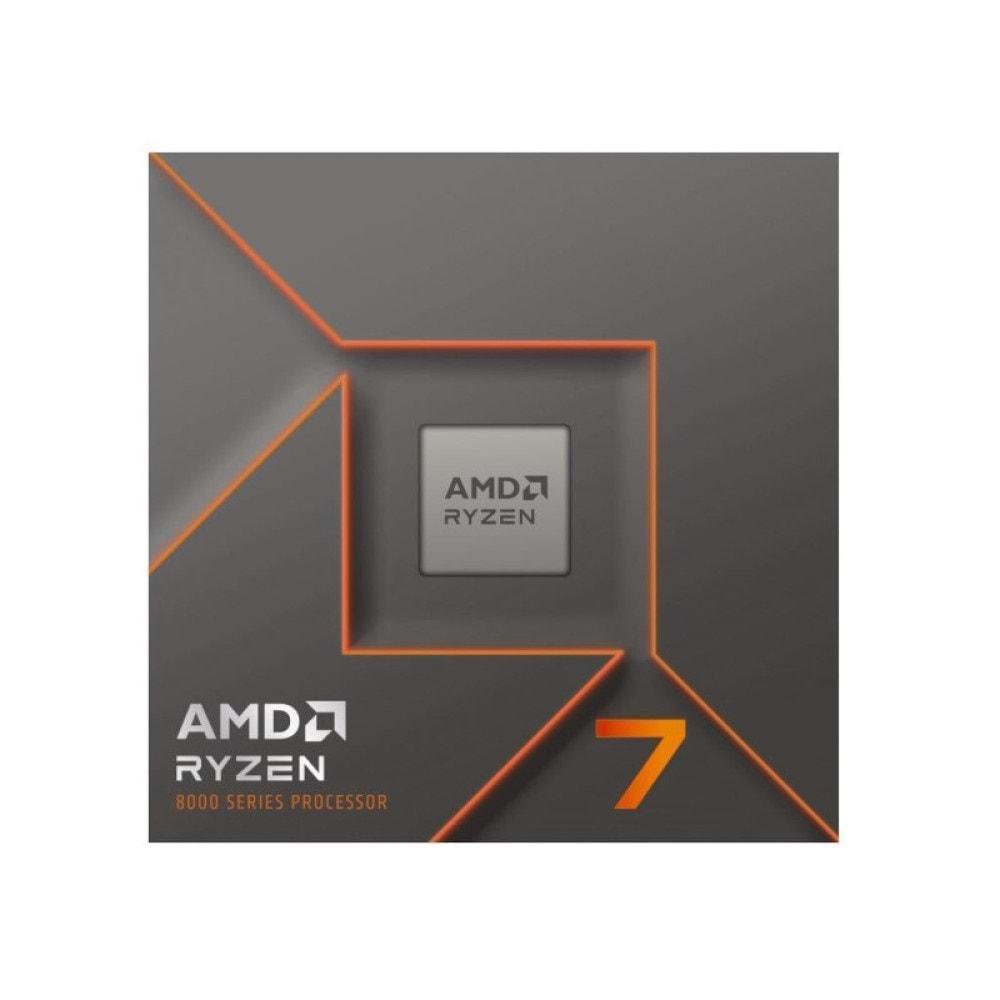 AMD Ryzen 7 8700F 4.10GHz 16MB AM5 BOX İşlemci Grafik Kart YOK, Fan VAR