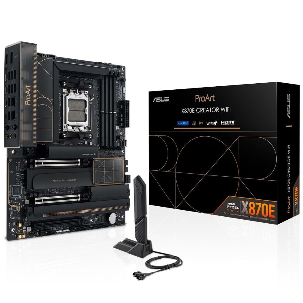 Asus PROART X870E-CREATOR Wi-Fi AMD X870E 8000 MHz DDR5 AM5 Anakart