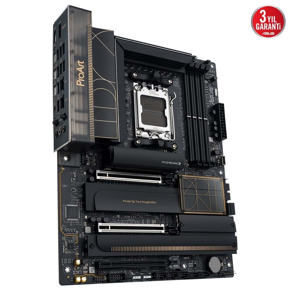 Asus PROART X870E-CREATOR Wi-Fi AMD X870E 8000 MHz DDR5 AM5 Anakart
