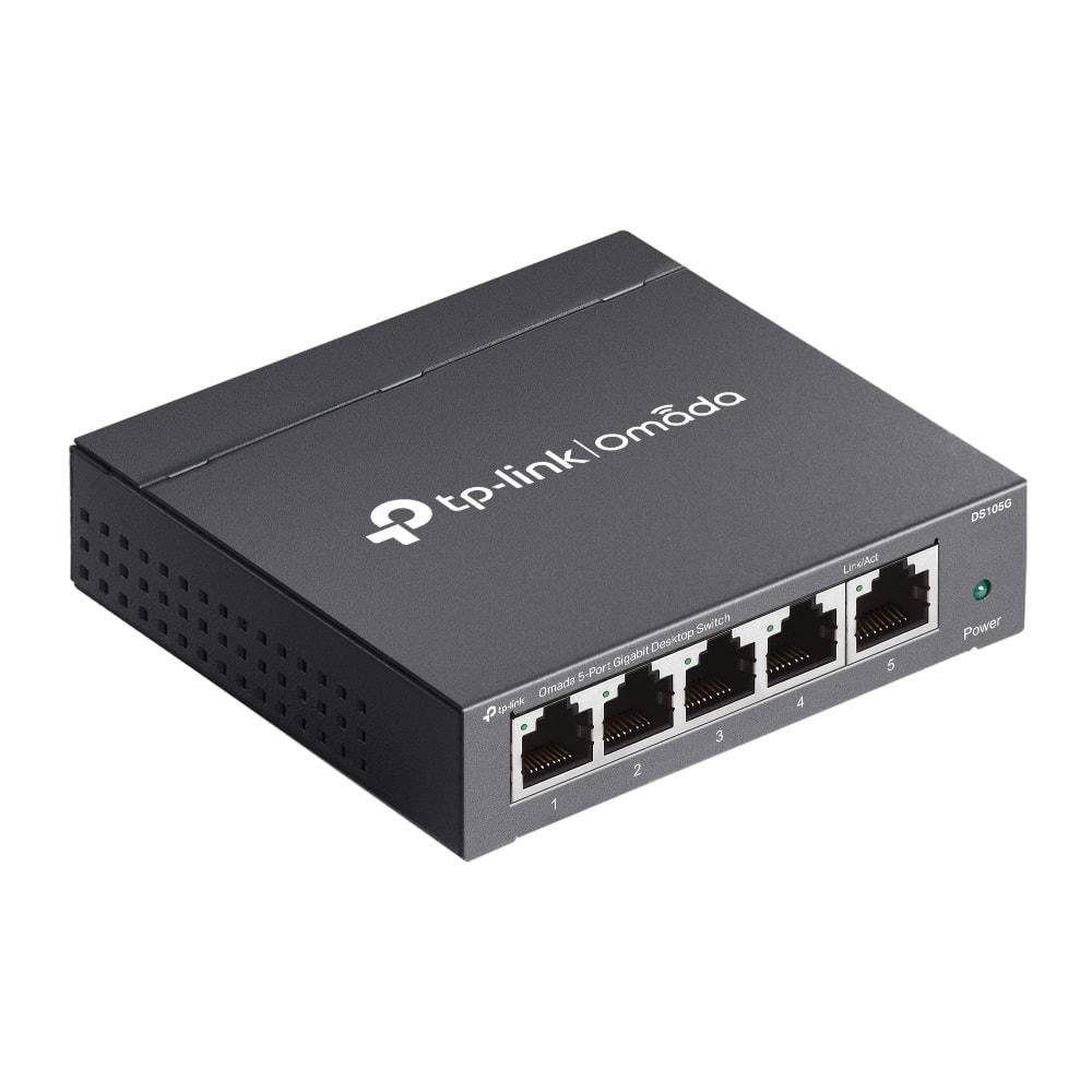 TP-Link Omada DS105G 5 Port 10/100/1000Mbps Gigabit Desktop Switch