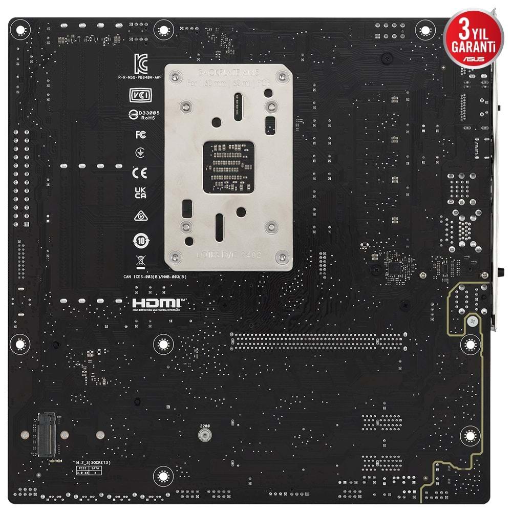 Asus PRIME B840M-A Wi-Fi 7600mhz (oc) Ddr5 Soket Am5 M.2 Hdmı Dp Matx Anakart
