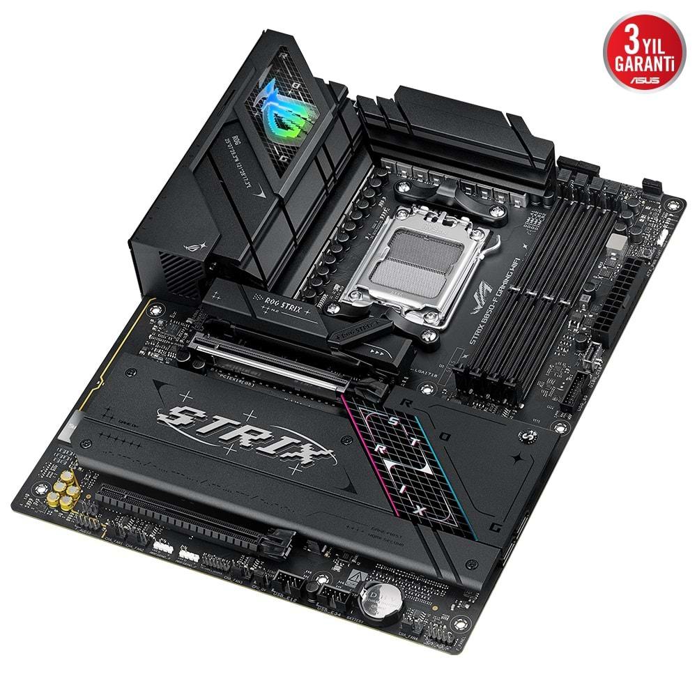 Asus ROG STRIX B850-F GAMING WIFI Amd B850 Am5 Ddr5 8000 Dp Hdmı Anakart