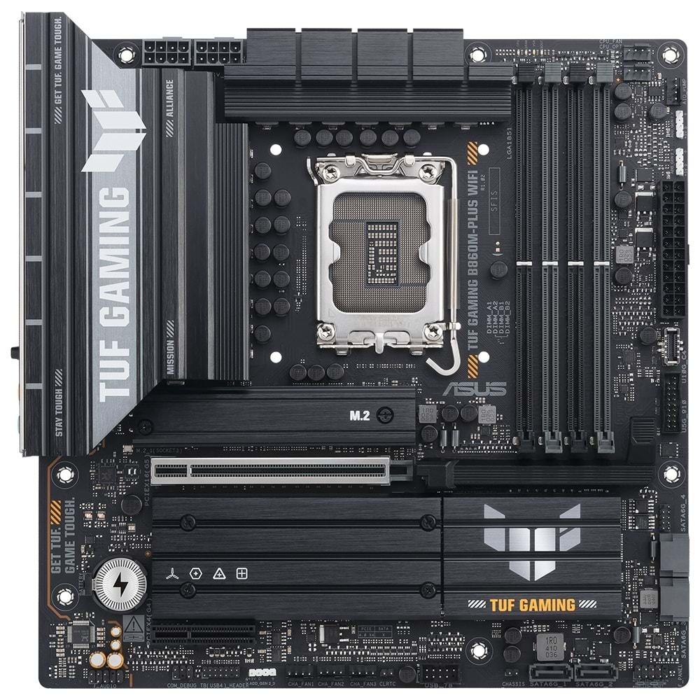 Asus TUF GAMING B860M-PLUS WIFI İntel B860 8800 MHz (OC) DDR5 Soket mATX Anakart