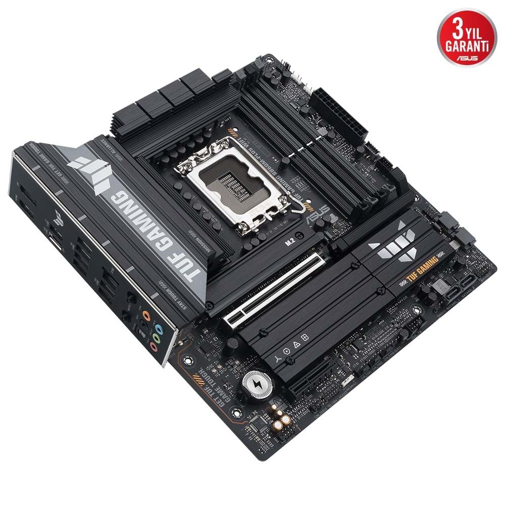 Asus TUF GAMING B860M-PLUS WIFI İntel B860 8800 MHz (OC) DDR5 Soket mATX Anakart