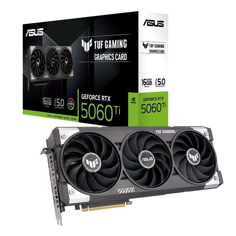 Asus TUF-RTX5060TI-16G-GAMING 16GB 128Bit GDDR7 DP/HDMI PCI 5.0 Ekran Kartı