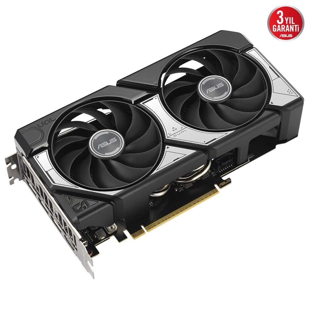 Asus DUAL-RTX5060TI-8G 8GB 128Bit GDDR7 DP/HDMI PCI 5.0 Ekran Kartı