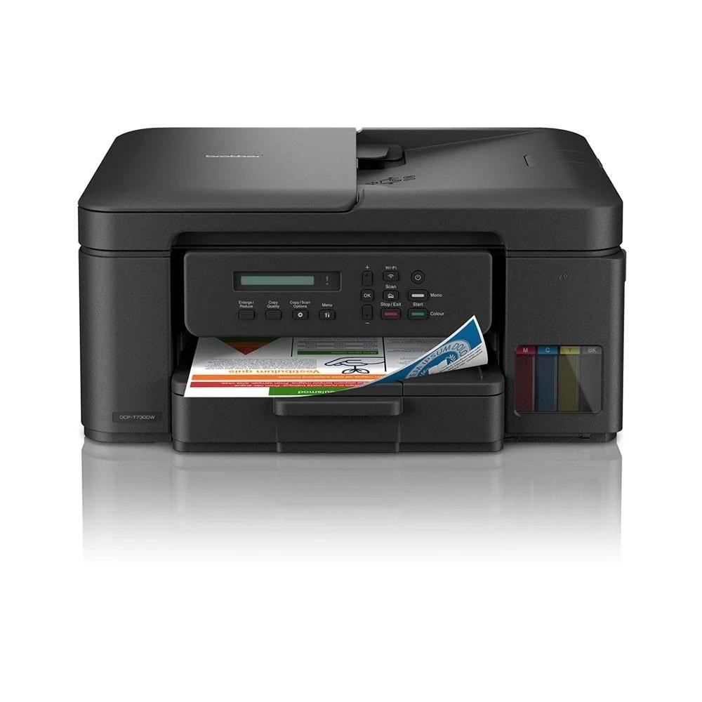 Brother DCP-T730DW Fotokopi, Tarayıcı, Renkli Mürekkep Tanklı Yazıcı Wi-Fi