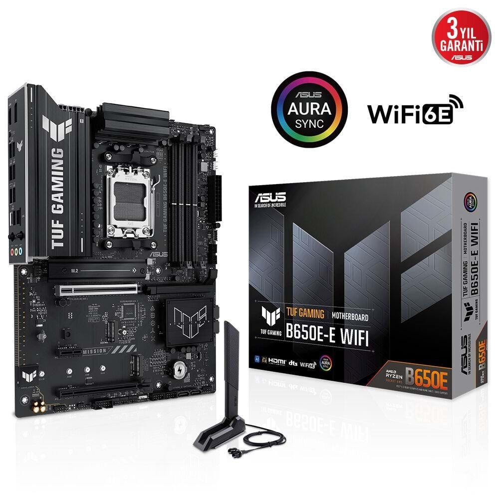 Asus TUF GAMING B650E-E WIFI Amd B650 Am5 DDR5 8000 DP Hdmı 3x M2 Anakart
